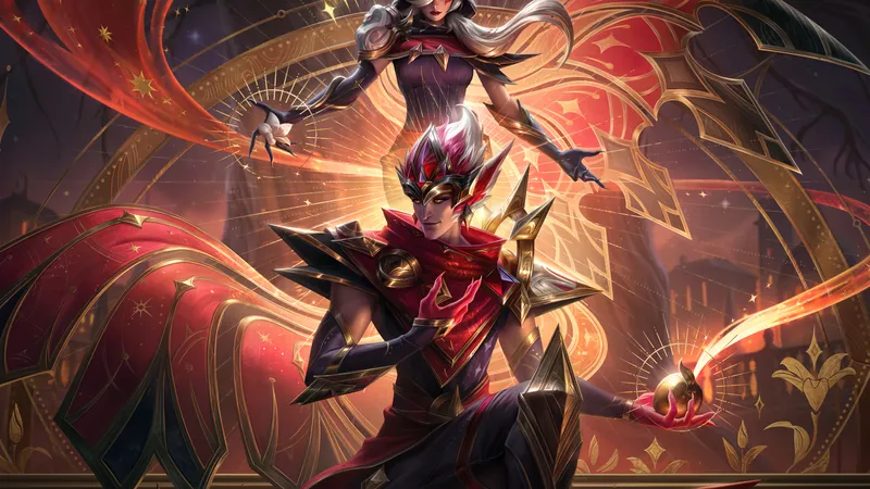 Arcana Xayah&amp拉坎传奇联盟