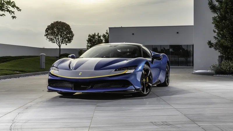 法拉利SF90 Stradale混合动力超级跑车