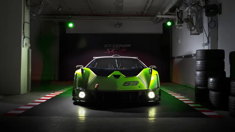 兰博基尼Essenza SCV12超级跑车