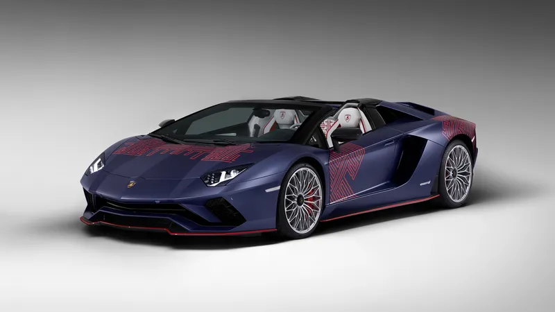 兰博基尼Aventador S跑车