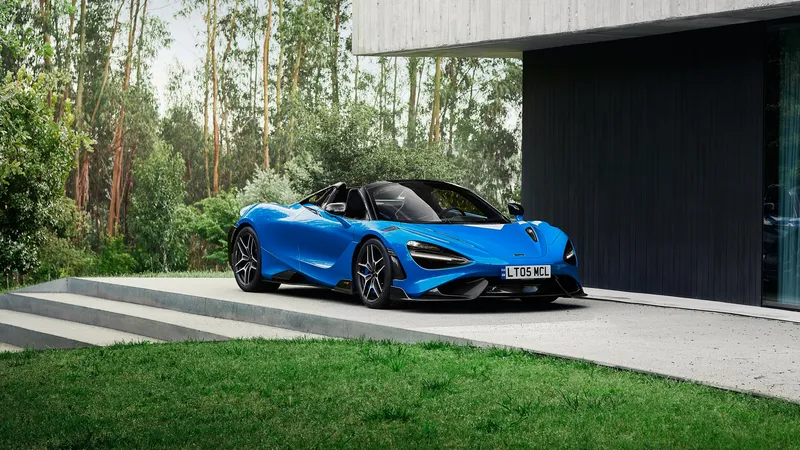 迈凯轮765LT Spider敞篷车