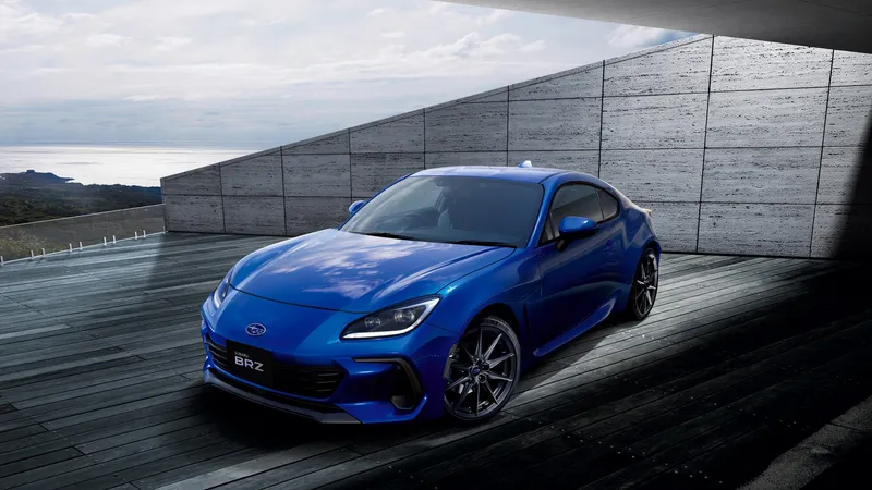 斯巴鲁BRZ跑车
