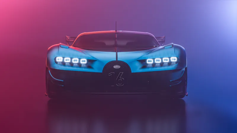 布加迪Chiron Vision GT CGI