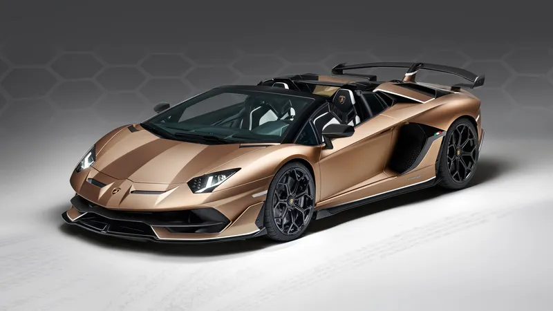 兰博基尼Aventador SVJ跑车Bronzo Zenas