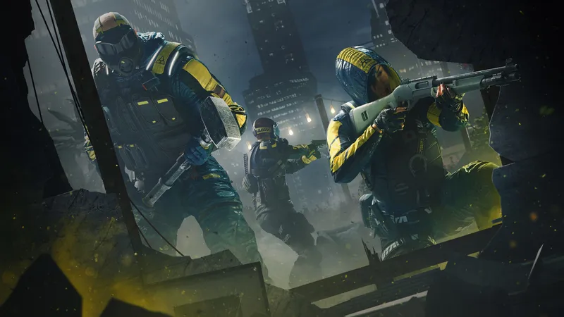 汤姆·克兰西'彩虹六号提取游戏