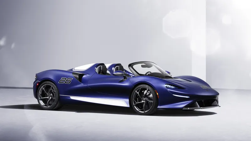 迈凯轮Elva跑车超级跑车