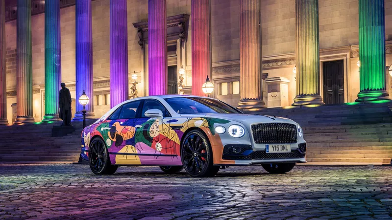 宾利Flying Spur Unifying Spur艺术车