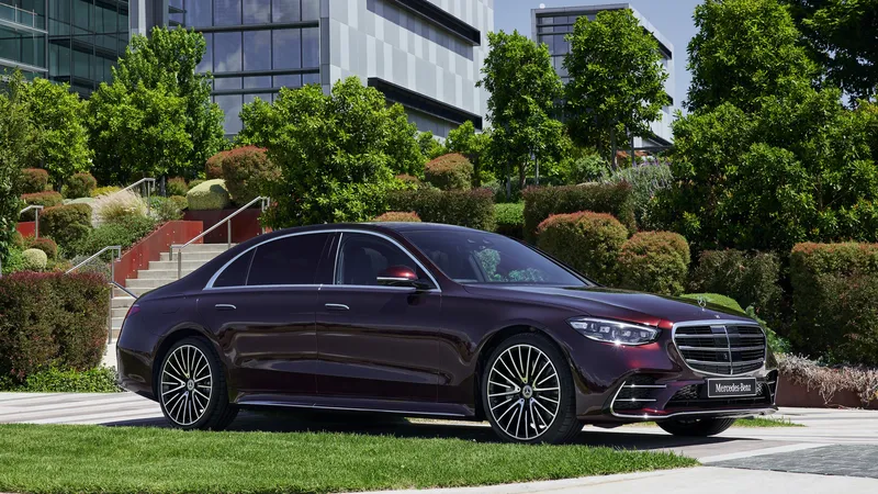 2021年梅赛德斯-奔驰S 450 4MATIC AMG生产线