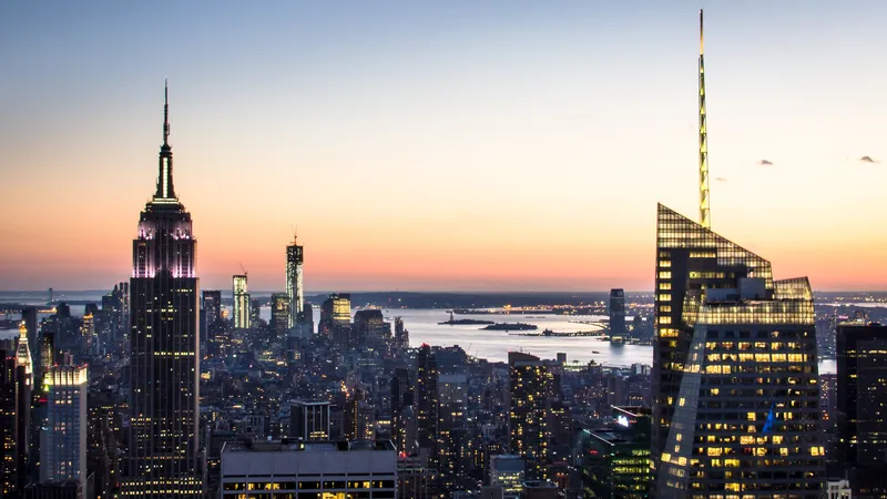 纽约市鸟瞰图