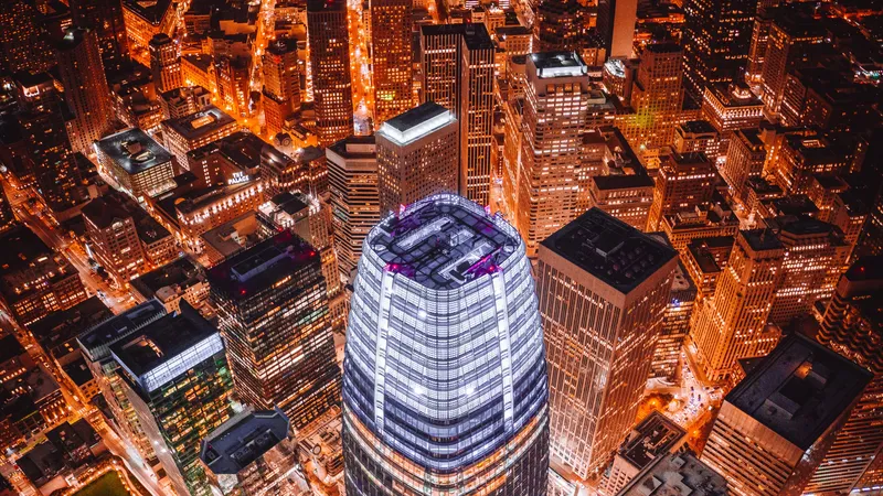 旧金山最高的摩天大楼