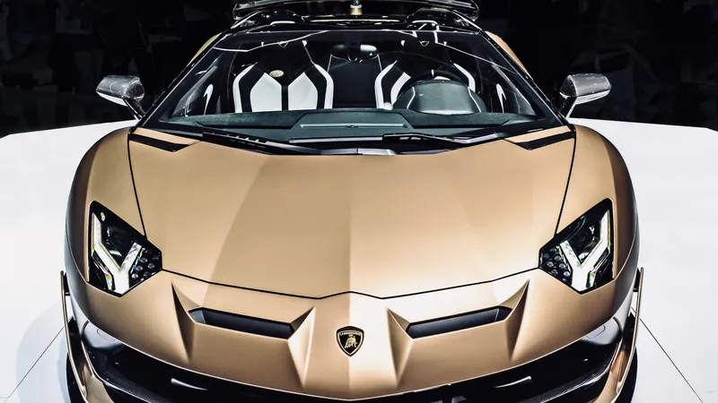 兰博基尼Aventador SVJ跑车超级跑车