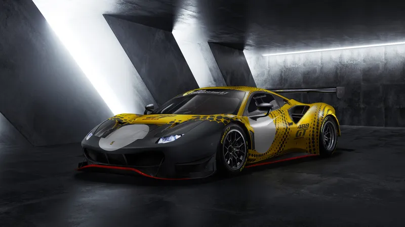 法拉利488 GT改装超级跑车