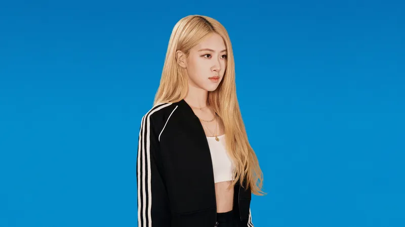 玫瑰色（黑粉色）阿迪达斯