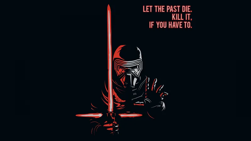 Kylo Ren黑色背景