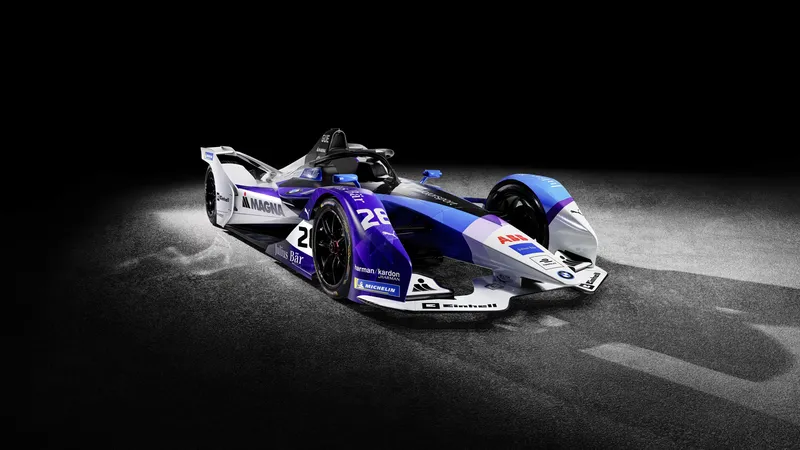 宝马iFE.20电动方程式赛车