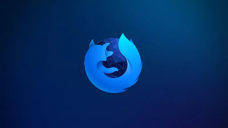 Firefox蓝色背景